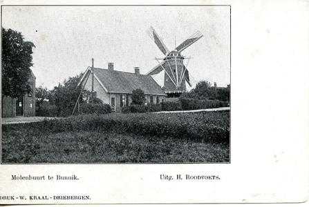  De molen met woning aan de Molenbuurt