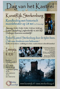  Aankondiging van de 'Dag van het Kasteel' op huis Sterkenburg op 28 mei 2013