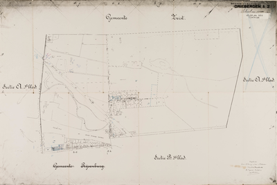  Kadastrale gemeente Driebergen-Rijsenburg, sectie A, 2de blad (veldplan) (reproductie)