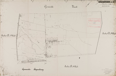 Kadastrale gemeente Driebergen-Rijsenburg, sectie A, 2de blad (veldplan) (reproductie)