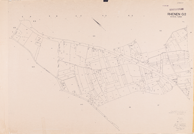  Kadastrale gemeente Rhenen: Sectie G, 2de blad (gemeenteplan), ondergrond 1932