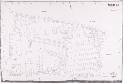  Kadastrale gemeente Rhenen: Sectie H, 2de blad (netteplan, reproductie), ondergrond 1935