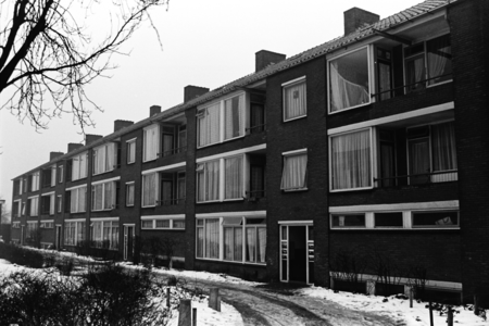  Noordgevel aan de zuidkant van de Wallerstraat