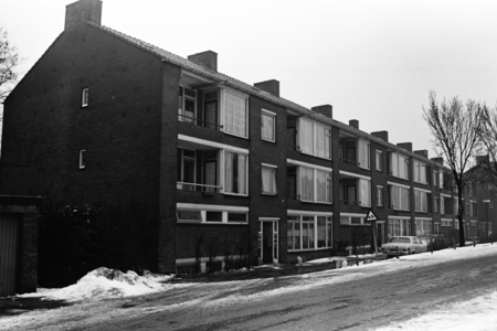  Noordgevel aan de zuidkant van de Wallerstraat