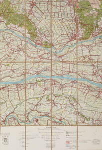  Topografische kaart 1:50.000. Blad 39 (Rhenen O)