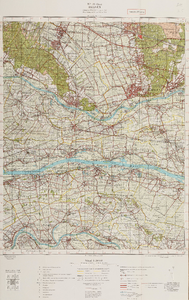  Topografische kaart 1:50.000. Blad 39 (Rhenen O) Nooduitgave