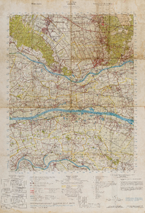  Topografische kaart 1:50.000. Blad 39 (Rhenen O) Nooduitgave. Edition 2 - T.D.N. M733