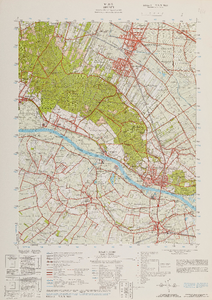  Topografische kaart 1:25.000. Blad 39E Rhenen. Edition 2 - T.D.N. M833