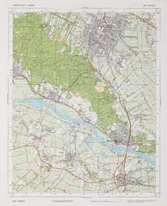  Topografische kaart 1:25.000. Blad 39E Rhenen