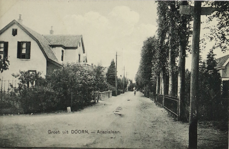  Links de Oude Woudenbergseweg en het huis van kleermaker Kroon