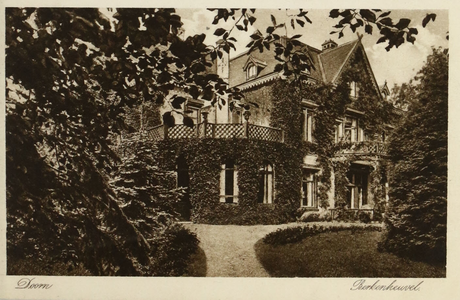  Villa Berkenheuvel. Heeft van 1881-1963 bestaan. De eerste eigenaar was E.J.W. Geelen, een Rotterdams koopman. In ...