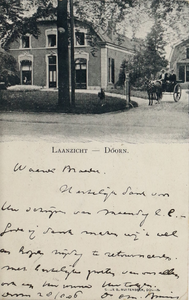  Dorpsstraat 19. Villa Laanzicht. In 1878 gebouwd. Eerste steen gelegd door mevr. J.C. van Setten-Mol