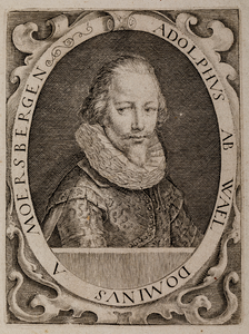  Portret van jonkheer Adolph van Wael, heer van Moersbergen te Doorn, beschreven in de Ridderschap van Utrecht in 1606, ...