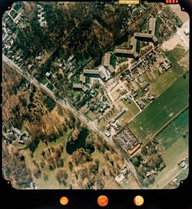  Luchtfoto (kleur) gemeente Doorn: Langbroek-zijde met oa. Park Boswijk, Driebergsestraatweg, Hydepark (nr. 5939)
