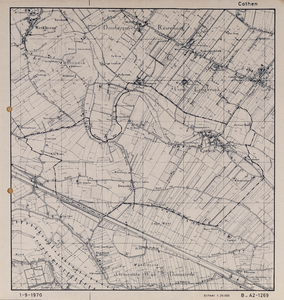  Gemeente Cothen met omliggende gemeenten (B-A2-1269)