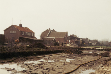  Bouwterrein achter de Cotherweg.