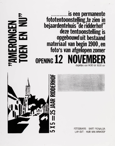  Amerongen Toen en Nu. Fototentoonstelling in bejaardenhuis De Ridderhof