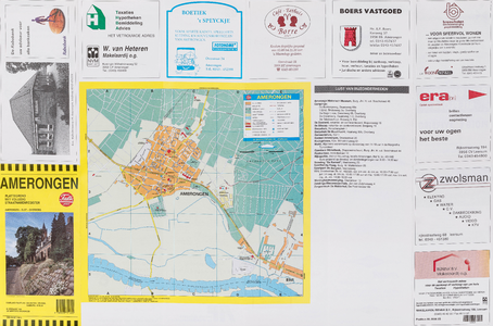  Plattegrond Amerongen - Elst - Overberg