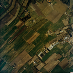  Luchtfoto van de gemeente Leersum met gebied rond de Broekweg (serie II, 312)