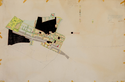  Gemeente Leersum: Uitbreidingsplan van de bebouwde kom (manuscriptkaart)