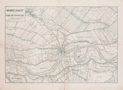  Wandelkaart voor Wijk bij Duurstede en Omstreken