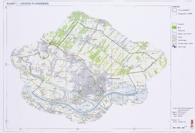  Project Archeologische verwachtingskaart gemeente Wijk bij Duurstede: kaart 1 - ligging plangebied