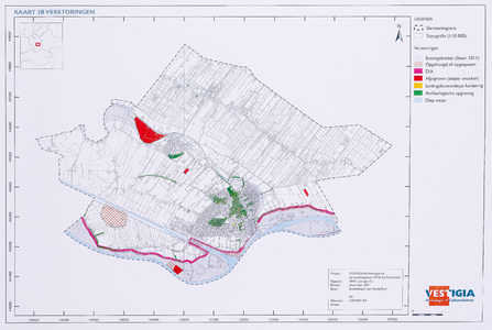  Project Archeologische verwachtingskaart gemeente Wijk bij Duurstede: kaart 3B - verstoringen