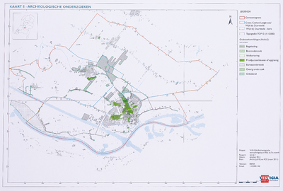  Project Archeologische verwachtingskaart gemeente Wijk bij Duurstede: kaart 5 - archeologische onderzoeken