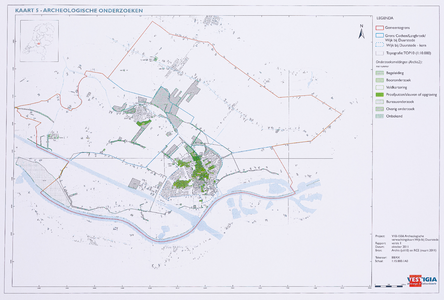  Project Archeologische verwachtingskaart gemeente Wijk bij Duurstede: kaart 5 - archeologische onderzoeken
