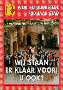  Wijk 700 presenteert: 7 maanden feest maart t/m september 2000 (1)