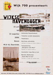  Wijk 700 presenteert: Wijkse havendagen 15 juli tot 12 augustus 2000 (14)