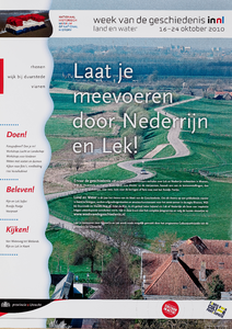  Programma van aktiviteiten 'Laat je meevoeren door Nederrijn en Lek!' in Rhenen, Wijk bij Duurstede en Rhenen in het ...