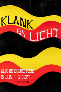  Aankondiging Klank- en Lichtspel rond huis Duurstede (15 juni - 15 september)