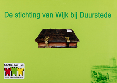  Informatie-blad expositie 'De stichting van Wijk bij Duurstede' in Museum Dorestad (1)