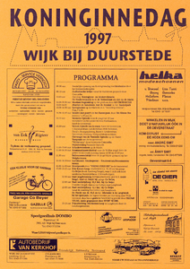  Programma Koninginnedag 1997