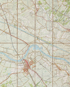  Topografische kaart 1:25.000, blad 39A (Culemborg)
