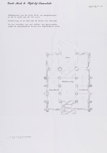  Plattegrond na aanpassingen in de 1ste helft van de 15de eeuw van de Grote Kerk te Wijk bij Duurstede (2)