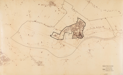  Grens 'art. 3. W.A.G. gebied' gemeente Wijk bij Duurstede op topografische kaart