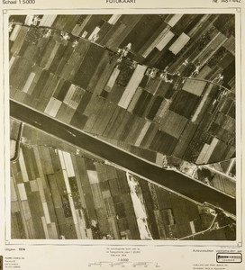  Luchtfoto-fragment topografische kaart 1:25.000 (blad 39A, Wijk bij Duurstede) (nr. 148-442)