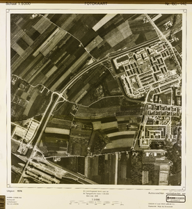  Luchtfoto-fragment topografische kaart 1:25.000 (blad 39A, Wijk bij Duurstede) (nr. 150-442)