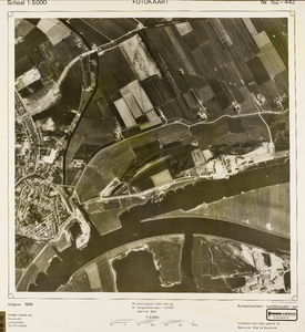  Luchtfoto-fragment topografische kaart 1:25.000 (blad 39A, Wijk bij Duurstede) (nr. 152-442)