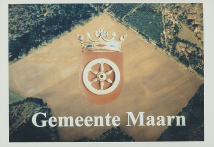  Serie afdrukken van een diapresentatie in kleur van de gemeente Maarn, gemaakt bij de verkiezingen gemeenteraad 2002, ...