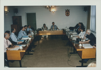  Diapresentatie Maarn. De gemeenteraad van Maarn in vergadering bijeen in de raadszaal.
