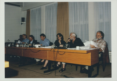  Diapresentatie Maarn. De gemeenteraad van Maarn in vergadering bijeen in de raadszaal.