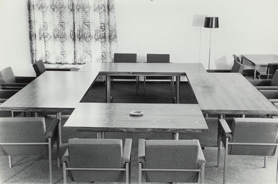  Raadhuis, nieuwe raadzaal van 1964.