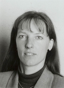  Portret van raadslid Lizzy Doorewaard - CDA.