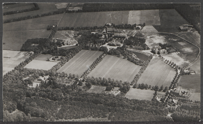  Terrein van Valkenheide vóór de bouw van de nieuwe Lagere Technische School in 1965.