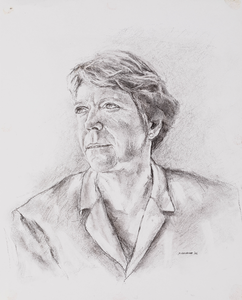 Portret van burgemeester M. Burgman van Maarn (1995-2002)