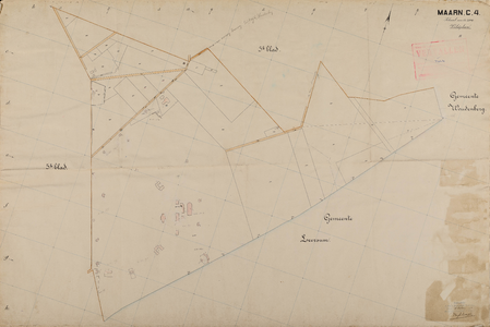  Kadastrale gemeente Maarn: Sectie C, 4de blad (veldplan)