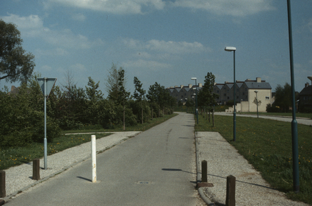  Het Imkerspad gezien richting Het Rond met rechts de woningen aan de Lupineoord.